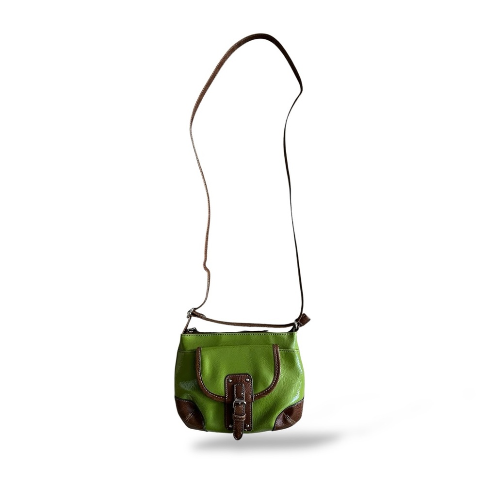 Jaclyn Smith Avocado Green Shoulder Bag, Small Size